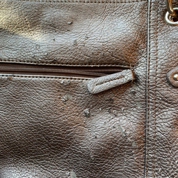 Tyler Rodan Leather Shoulder Bag Brown Purse Women Accessories Medium Fashion - Picture 4 of 5